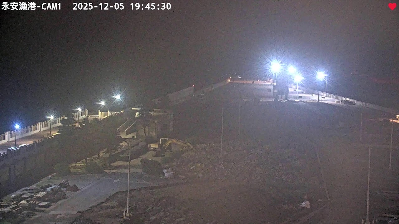 中央氣象署桃園永安漁港1