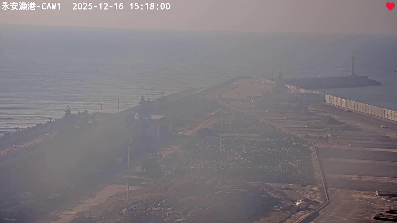 中央氣象署桃園永安漁港1