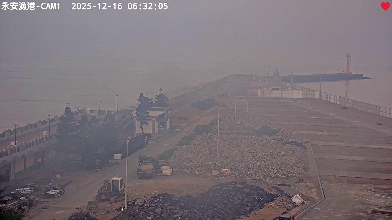 中央氣象署桃園永安漁港1