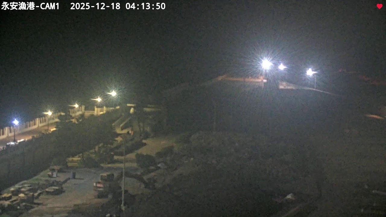 中央氣象署桃園永安漁港1