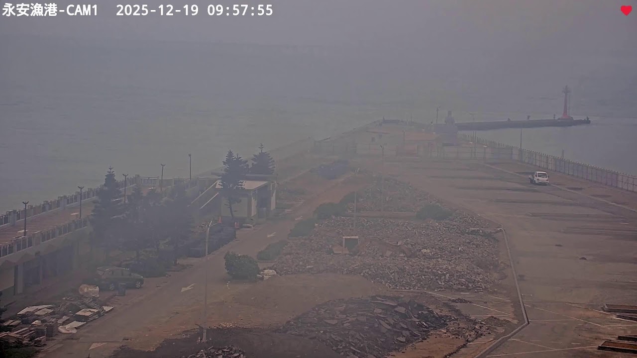 中央氣象署桃園永安漁港1