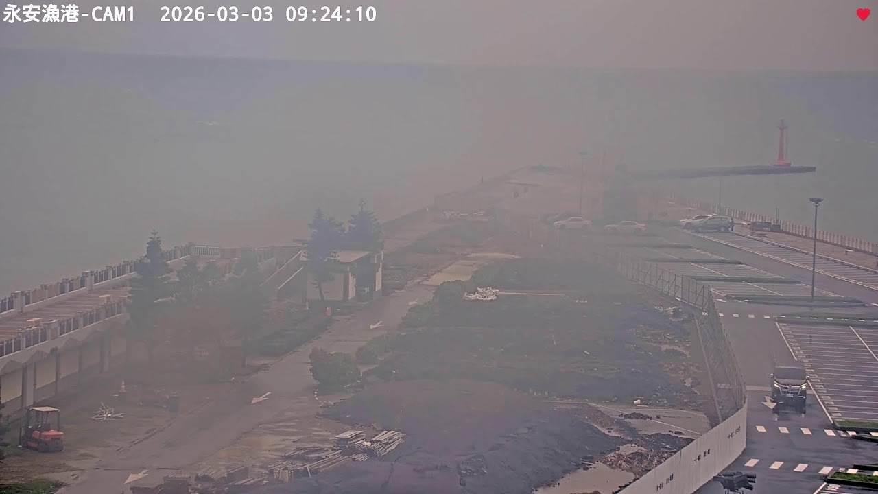 中央氣象署桃園永安漁港1