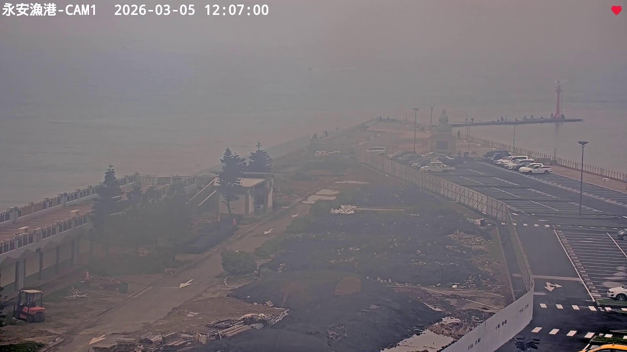 中央氣象署桃園永安漁港1