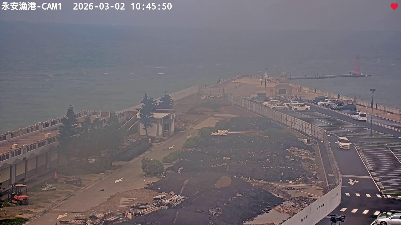 中央氣象署桃園永安漁港1