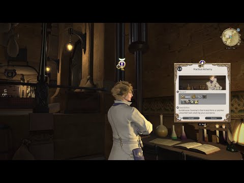 FFXIV Alchemist Class Quest: Practical Alchemy