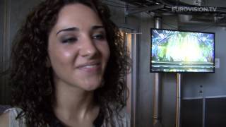 Natália Kelly - Shine (Austria) First rehearsal