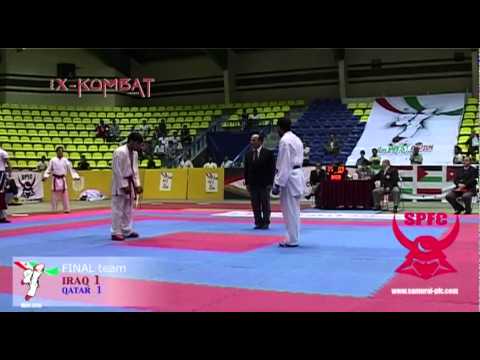 X-KOMBAT: 2nd WEST ASIA KARATEDO CHAMPIONSHIPS - IRAN 2010 team finals