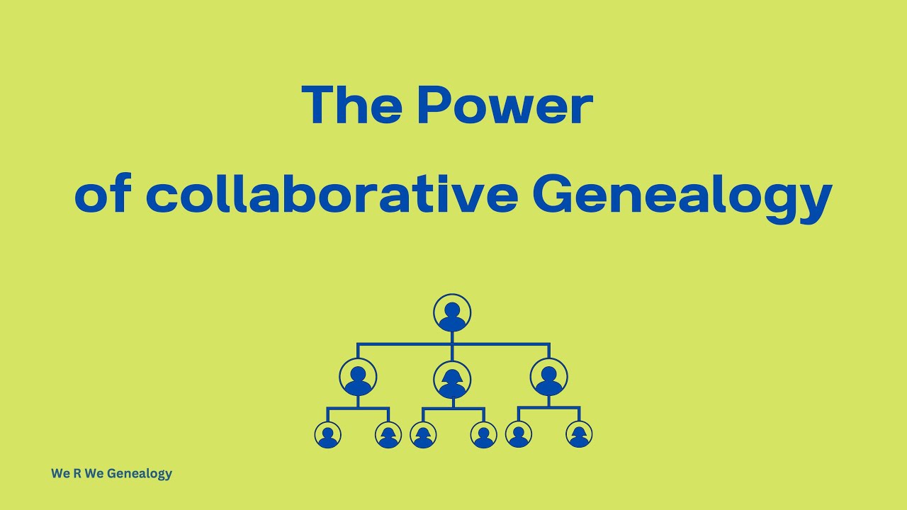 What is Collaborative Genealogy?