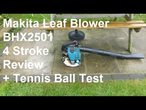 Makita Leaf Blower BHX2501 MM4 4 Stroke Review