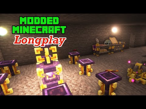 Modded Minecraft Long play Ars Nouveau Start and Mining with Magic [NO COMMENTARY] | 1.19.2