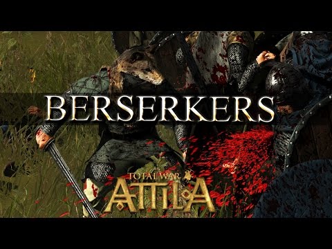 Berserkers vs Royal Thegns - Total War Attila Age of Charlemagne Mechanics