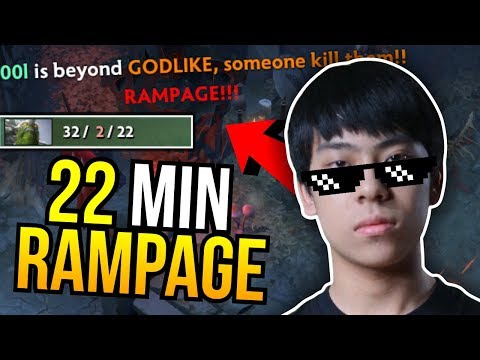 LEGEND IS BACK - WTF Ana Tiny Rampage in 22 Minutes 7.07 | Dota 2