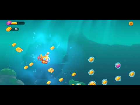 🏆 Fishdom: Bathyscaphe - More than 1000 gold bars 🏅