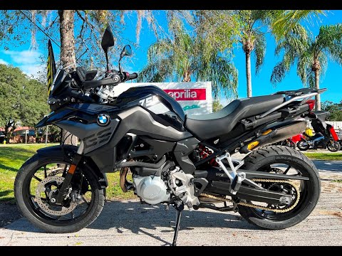 2023 BMW F 750 GS Triple Black in Black Storm Metallic 2 at Euro Cycles of Tampa Bay Florida