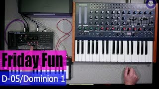 Video thumbnail for Friday Fun - Roland D-05 and MFB Dominion 1 by sonicstate