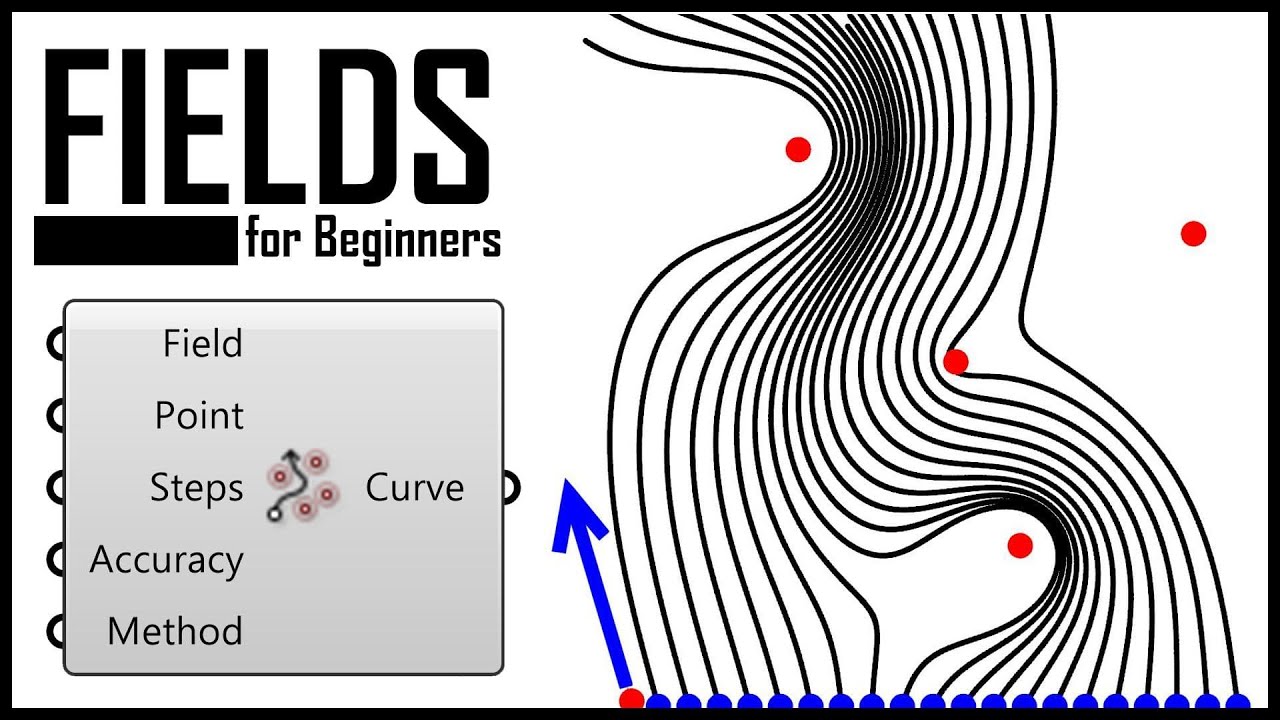 Grasshopper tutorial for beginners (Fields)
