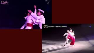 浅田真央(mao asada) MTT 「蝶々夫人」 ～ 旧衣装と新衣装の同時再生！・・ “振袖衣装”の演技は もう二度と観ることはないでしょうね！
