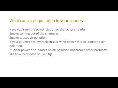 Cambridge Primary Science Stage 6 Chapter 2 LIVING THINGS IN THE ENVIRONMENT 2.6 Air Pollution