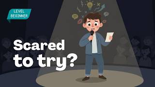 Stepping Out of the Comfort Zone | Face Your Fears & Build Confidence | Easy English for Beginners