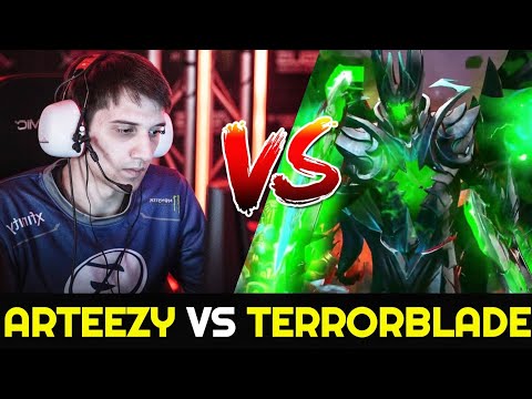 ARTEEZY Anti Mage vs Terrorblade - Battle of Agi Carry 7.25 Dota 2