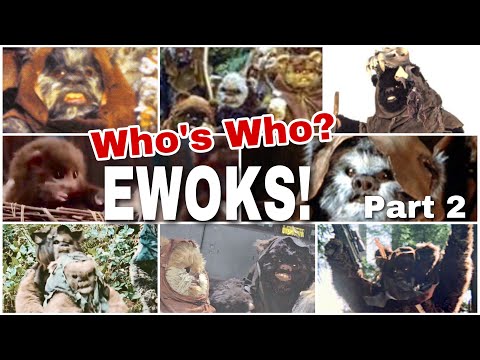(Almost) Every Ewok (and Ewok Action Figure) in Return of the Jedi Part 2