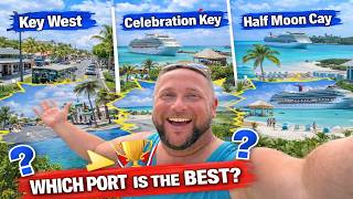 Carnival Cruise Ports Review | Celebration Key vs Half Moon Cay