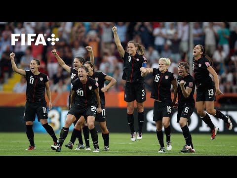 Brazil v USA | Full Penalty Shoot-out | 2011 Women's World Cup