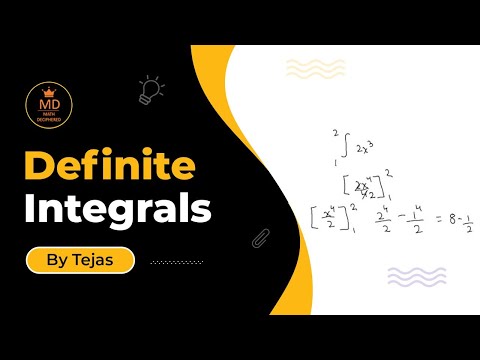Definite Integrals | Finding the Area Under a Curve with limits | Integration and the area function