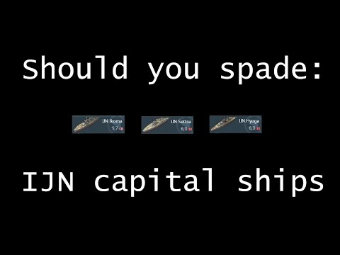 War Thunder: Should you spade: the Japanese capital ships