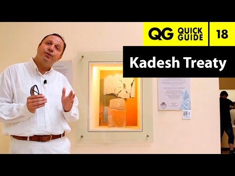 Archaeological Museums of Istanbul - Kadesh Peace Treaty ...