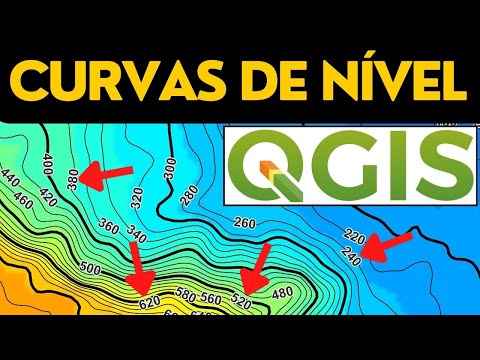 How to create a contour map (topography) in QGIS (complete guide)