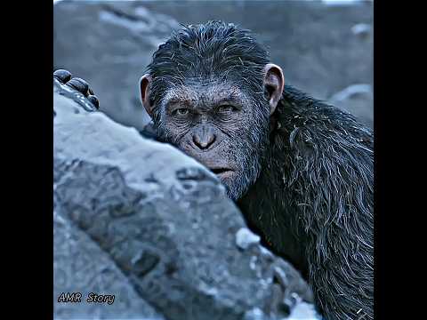 Only the Apes Survived This Massive Avalanche! 😱❄️ | Planet of the Apes #Shorts