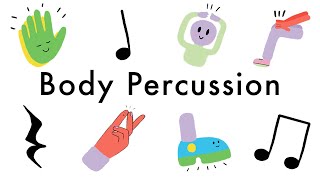 Body Percussion for Kids 🎵 | Fun Rhythm & Movement Activity