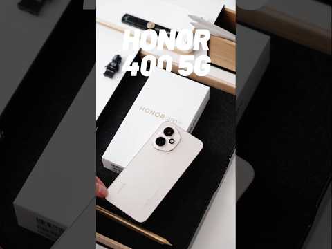 HONOR 400 5G Unboxing and Hands On (DESERT GOLD)