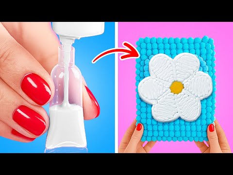 ПОТРЯСАЮЩИЕ ПОДЕЛКИ 🤩🎀 Проекты DIY с 3D-ручкой и идеи для клеевого пистолета от 123 GO! Galaxy