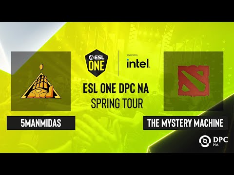 Dota2 - 5ManMidas vs The Mystery Machine - Game 1 - ESL One DPC NA Spring