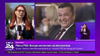 Planul PSD, după ședința de luni: forțarea lui Bolojan să demisioneze. Răspunsul premierului