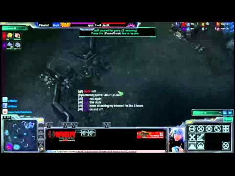 Go4SC2 Cup #104 - Finals QXC vs Jack!!!!! - Part 1