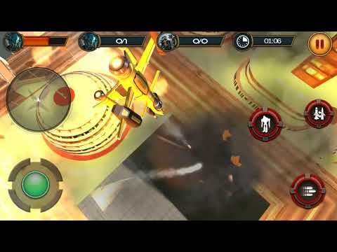 Flying Jet Fighter Robots War Video