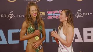 FMG International Worlds 2025 backstage interview with 277 Katherine Watts