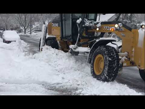 2021-03-15   City of Sioux Falls using snow gates during March 2021 Snowstorm