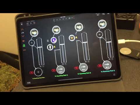 Live Loop On iPad #12 feat. AUM, Quantiloop, and ElasticDrums