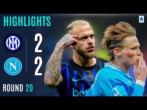 INTER-NAPOLI 2-2 | HIGHLIGHTS | It’s One Point Each in the Race for the Top | SERIE A 2025/26