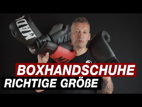 The right size of your boxing gloves - which ones do you need?