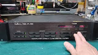 검파단 계측기이용정밀조정한 인켈튜너T102입니다