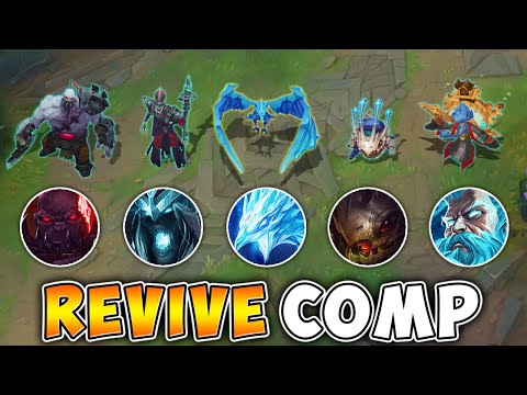 WE PLAYED 5 REVIVE CHAMPIONS ON ONE TEAM! (10 TOTAL LIVES)