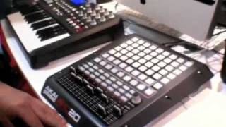 Video thumbnail for AKAI APC20 Compact Ableton LIVE Controller @ NAMM 2010 by agiprodj