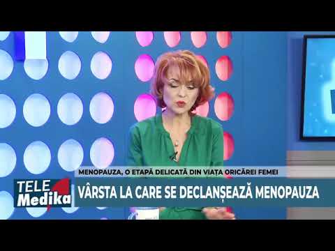 07 11 2019 TeleMedika - Menopauza. Dr. Antonela Burlacu, Dr. Iosif Niculescu