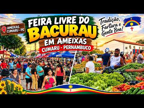 Feira Livre do Bacurau em Ameixas, Cumaru - PE Camisas por R$40,00