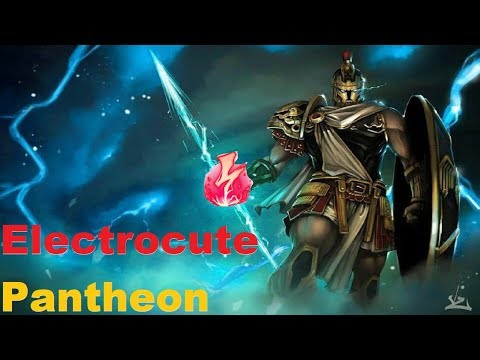 League of Legends | Electrocute Ranked Pantheon | Season 8